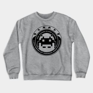 Personal Space Invader Crewneck Sweatshirt